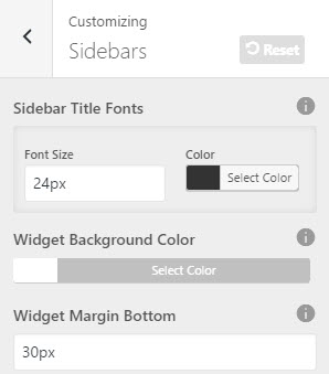 customize-sidebar