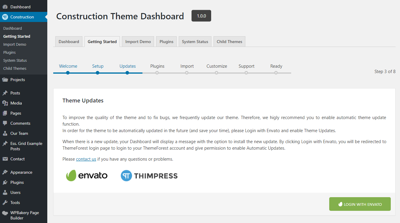 Update Theme MegaBux ThimPress Docs Update Theme MegaBux ThimPress Docs