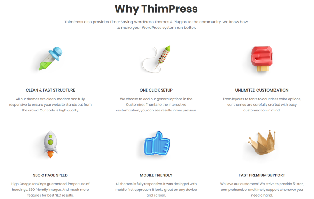 Thimpress’s Widgets - AcademyLMS - ThimPress Docs