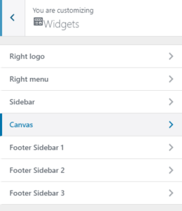 Widgets - Customization - ThimPress Docs