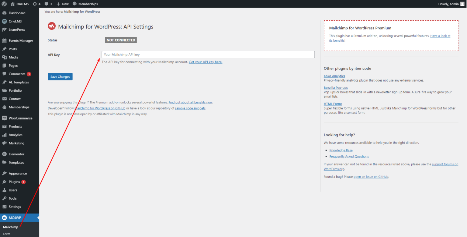 Subscribe - OneLMS - ThimPress Docs