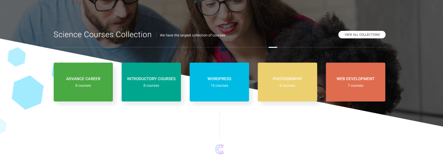 Course Collection - Wp Bakery - ThimPress Docs