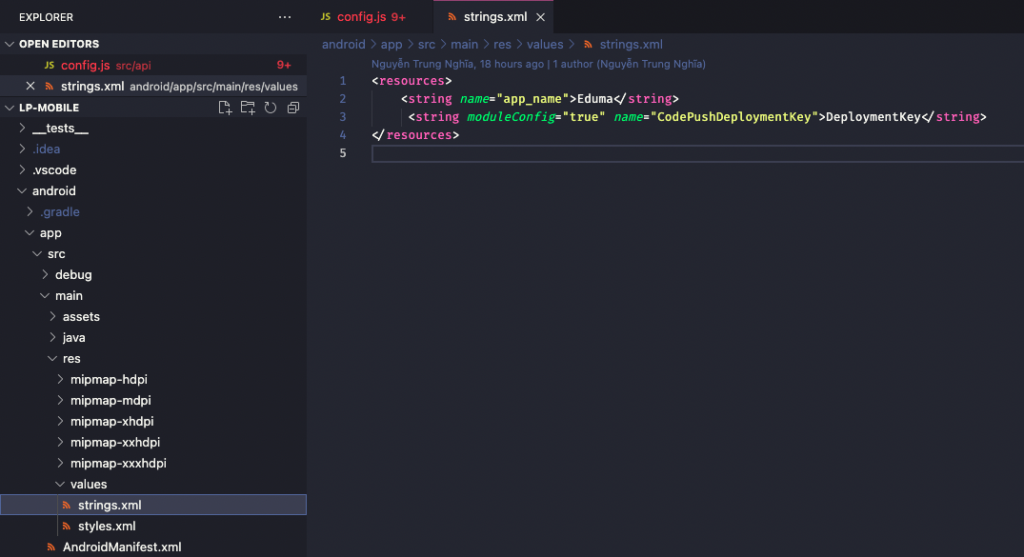 Setting App Name Android App Thimpress Docs Setting App Name Android App Thimpress Docs