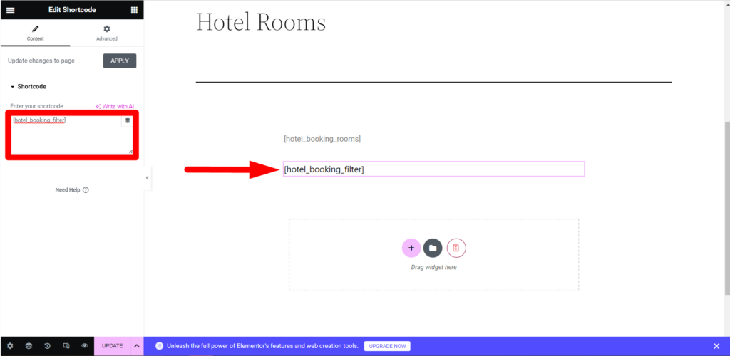 Filter Hotel Rooms - Sailing - ThimPress Docs