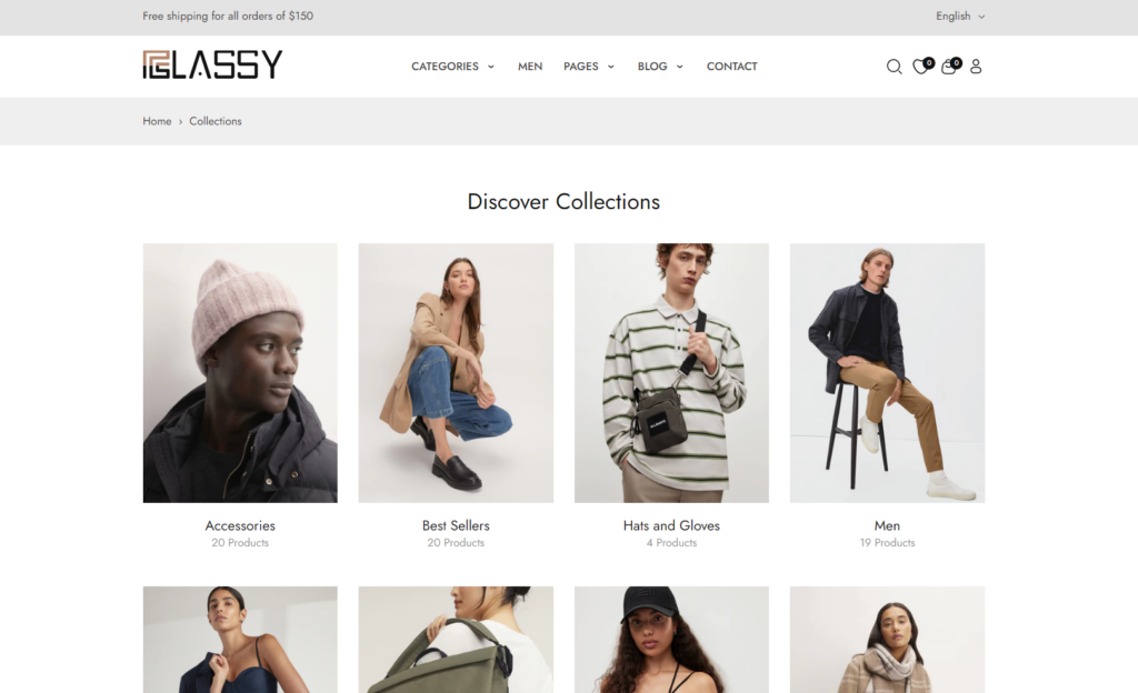 Collection Page - Collections & Products - ThimPress Docs