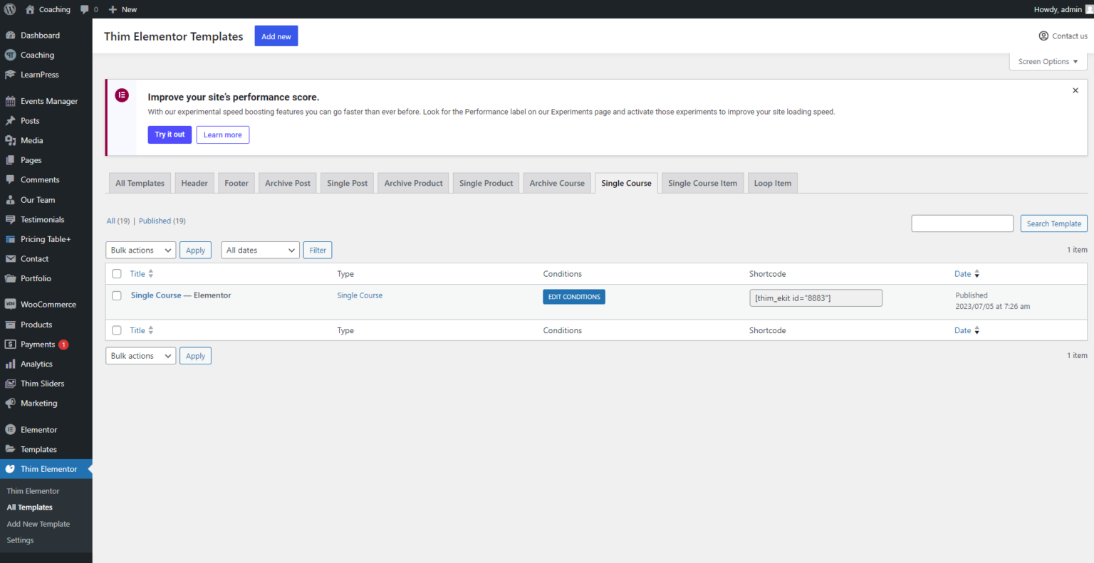 Courses - Customization - ThimPress Docs